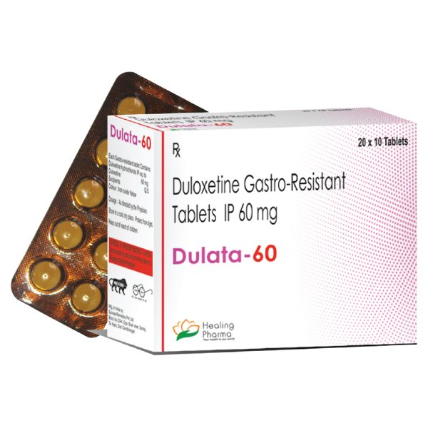 Duloxetine 60 mg Tablet (Dulata 60) - 10 Tablets