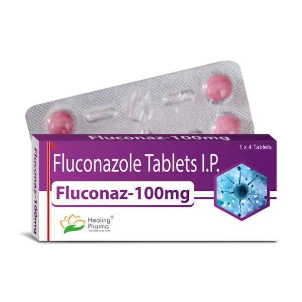 Fluconazole 100mg (Fluconaz 100) - 4 Tablets