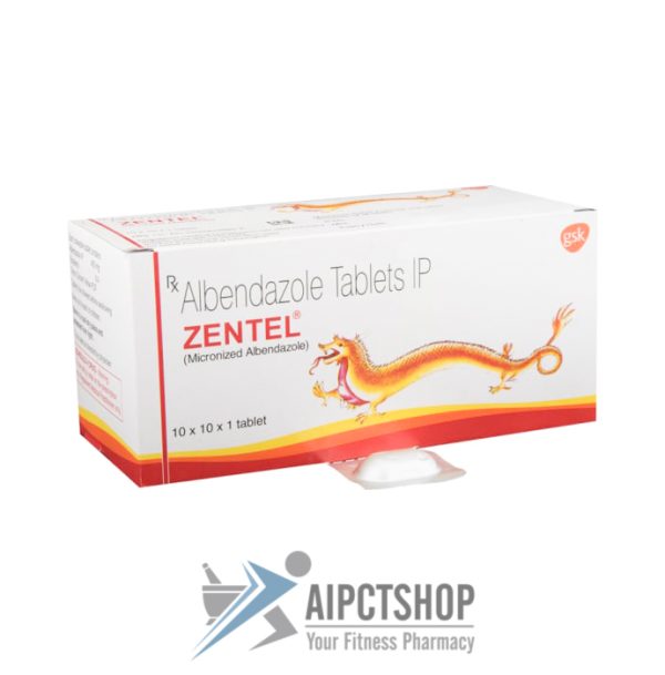 Zentel (Albenza) 400mg - 100 tablet