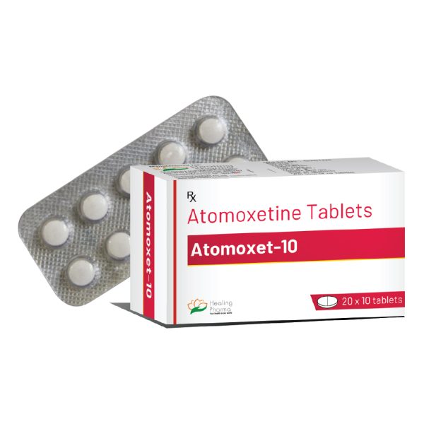 Atomoxetine 10 mg Tablet (Atomoxet 10) – 10 Tablets