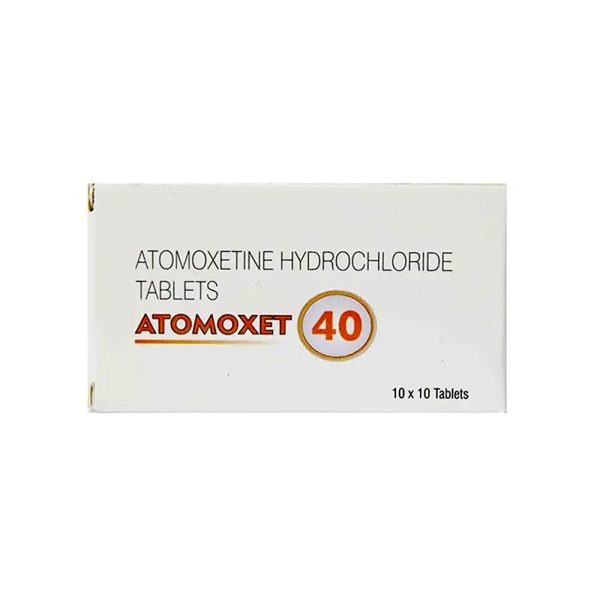 Atomoxet 40 mg  Atomoxetine 10 tablets