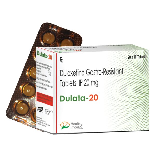 Duloxetine 20mg (Dulata 20) - 10 Tablets