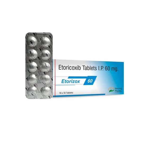 Etoricoxib 60mg (Etorizox 60) - 10 Tablets