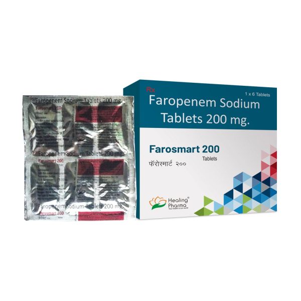 Faropenem 200mg (Farosmart 200) - 6 Tablets