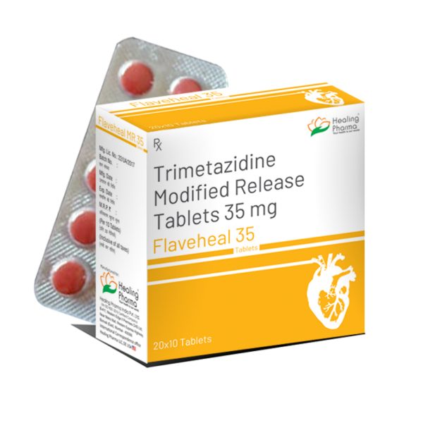 Trimetazidine Modified Released 35mg (Flaveheal MR 35) - 10 Tablets