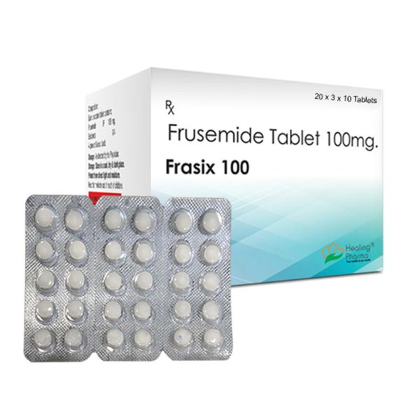 Furosemide 100mg (Frasix 100) -10 Tablets