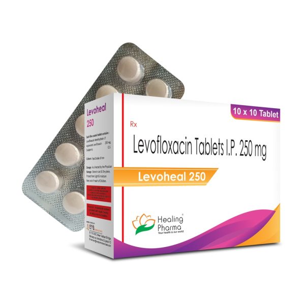 Levofloxacin 250mg (Levoheal 250) - 10 Tablets