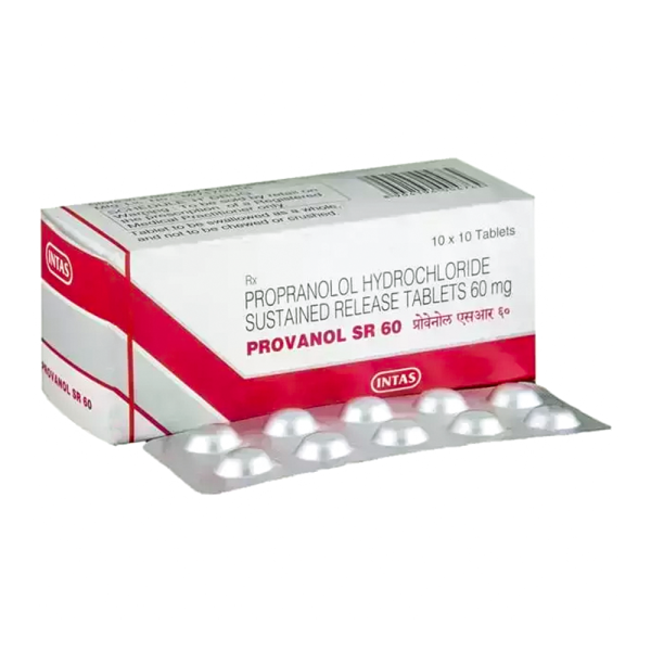 Provonal SR 60 (Inderal) Ciplar 60 Mg - 100 tablet