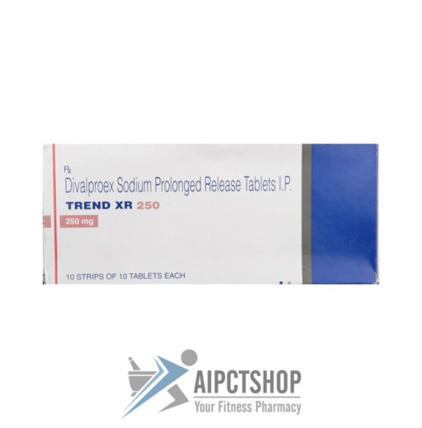 Trend XR (Depakote) 250 MG - 100 tablet