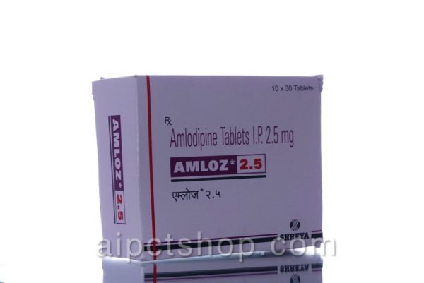 Amloz (Norvasc / Amlodipine) 2.5 Mg 300 tablet