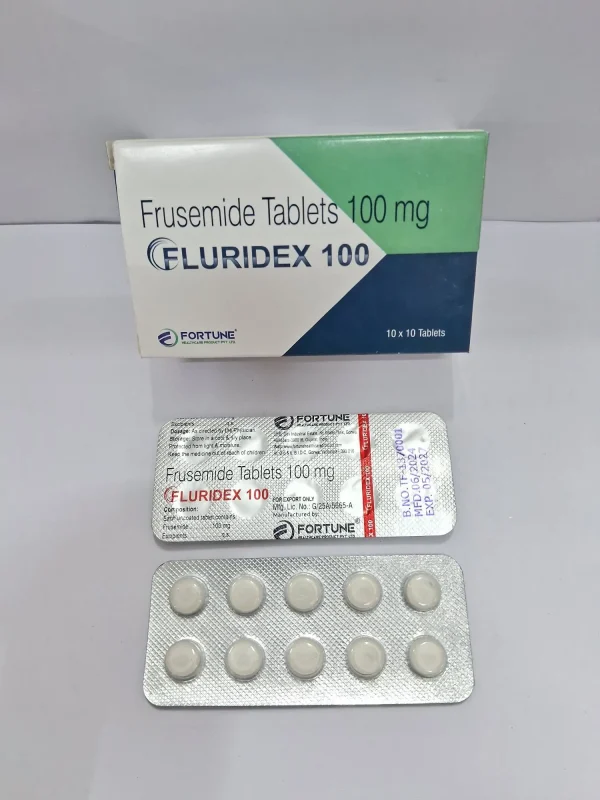 Fluridex 100 mg 10 tablets