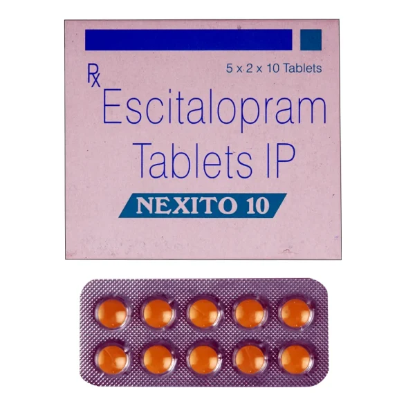 Nexito 10 mg - 10 pills