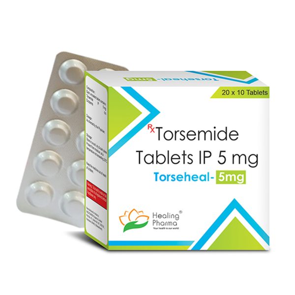 Torsemide 5 mg Tablet (Torseheal 5) - 10 Tablets